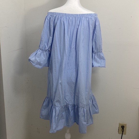 Love In | Cotton Off the Shoulder Dress - Picture 7 of 11